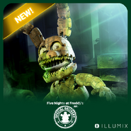 Plushtrap from his release image.