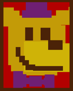A poster of Fredbear himself.