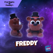 Mega Freddy SquishMe promo.
