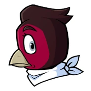 Nervous Holly sticker.