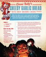 Chessy Garlic Bread.