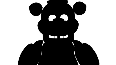 Five Nights at Freddy's Freddy Fazbear Silhouette Tee - Black