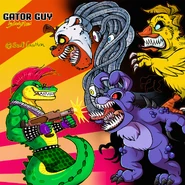 Artwork for the unused Gator Guy arcade cabinet.