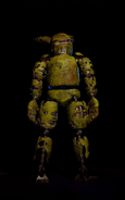 Springtrap in the gallery (back).