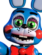 Toy Bonnie's mugshot from Ultimate Custom Night.