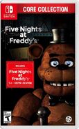 Freddy in The Core Collection Nintendo Switch cover.