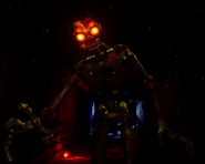 The Mimic chasing Cassie.