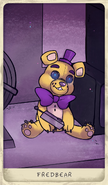 Fredbear Collectable Card