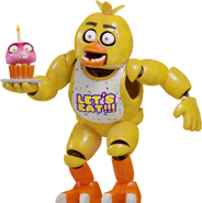 One of Chica's stalk poses.