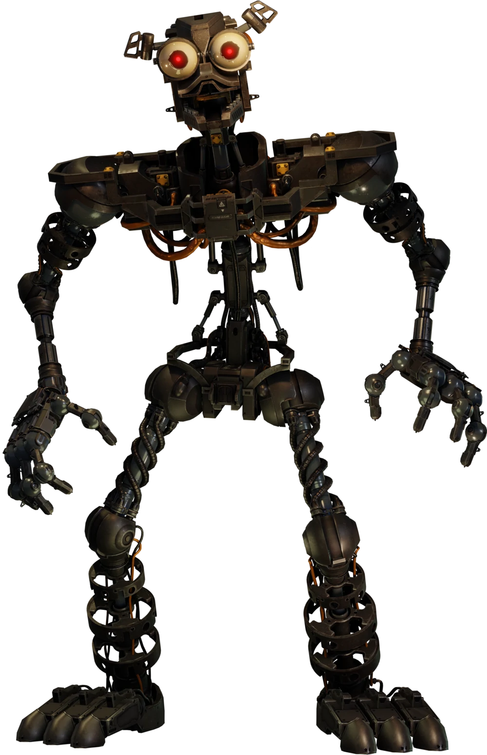 Free: Animatronics, Cupcake, Endoskeleton, Shoe Png Image - Fnaf 3