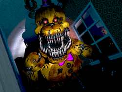 ArtStation - NIGHTMARE FREDBEAR FAN ART FIVE NIGHTS AT FREDDY´S 4