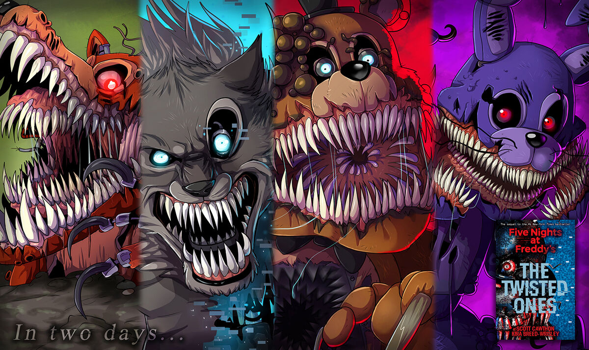 FNAF 4 Nightmare Animatronics Canvas Print for Sale by ladyfiszi