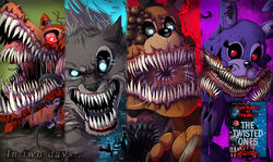 FNaF Fixed Twisted Animatronics VS Twisted Animatronics #shorts