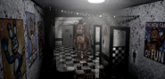 Withered Freddy in the Main Hall.
