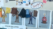Concepts of the animatronics.