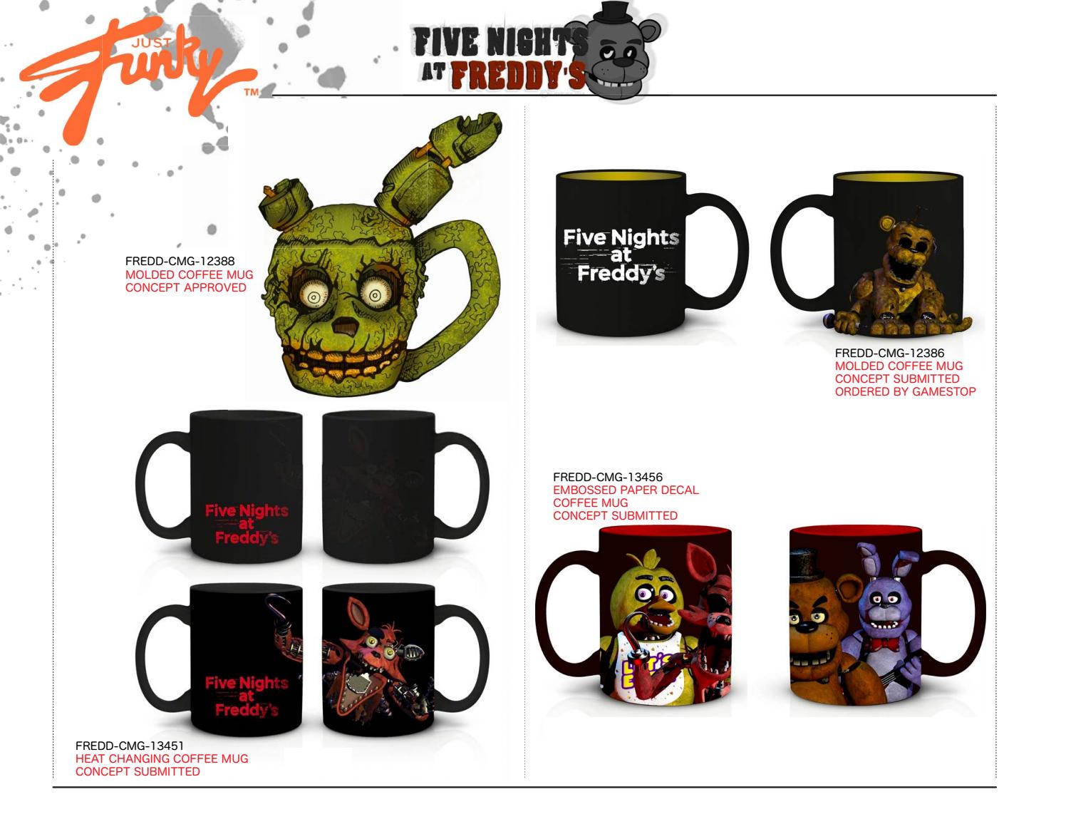 Coming soon: FNAF SB MERCH! - Fnaf News Walter