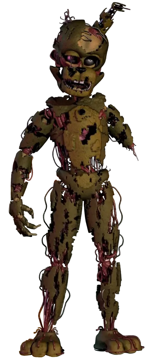 Springtrap (FNaF 3), Freddy Fazbears Pizzeria Simulator Wiki