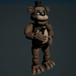 FreddyFazbearAF - FNaFVR.png (28 kB) Figura de acción de Freddy Fazbear.