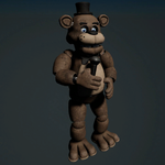 Figura de acción de Freddy Fazbear.