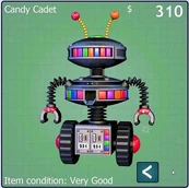 Candy Cadet en el Catálogo.