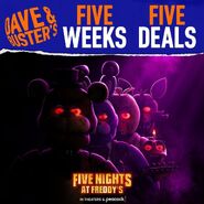 Dave & Buster's promo.