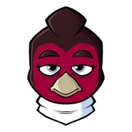 Exhausted Holly sticker.