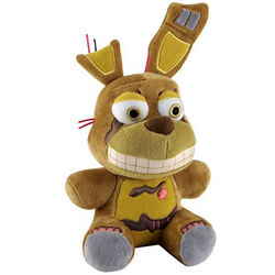 FNAF Five Nights At Freddys Spring Bonnie Plush Funko Hot Topic