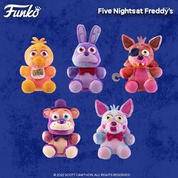 Funko Pop! Plush: Five Nights at Freddy's, Tie Dye- Chica