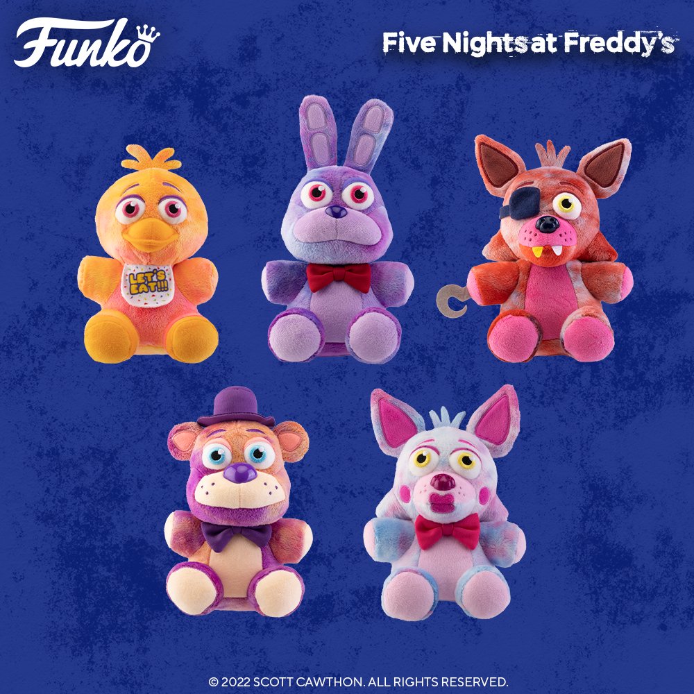 Funko Five Nights At Freddy's Bonnie Tie-Dye Collectible Plush