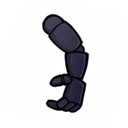 Blackrabbit left arm sticker.