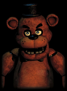 Freddy Fazbear's official render (Merchandise)