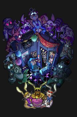 Five Nights at Freddy's Thank You for Surviving My  Five nights at  freddy's, Five night, 10th birthday parties