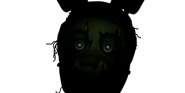 Springtrap as he appears in the front vent.