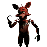 Foxy's render during the loading screen.