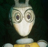 Robot rozdający maski