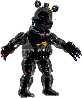 FNAF 4 Endoskeleton & Fredbear NEW Mini game 