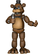 One of two Freddy Fazbear 3D renders.