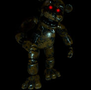 Freddy's render of chasing the player at the end of the trailer.