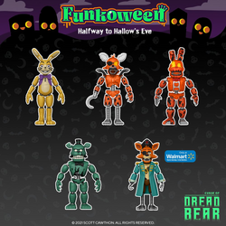 Five Night's at Freddy's Toxic Springtrap Series 7 Funko Action Figure