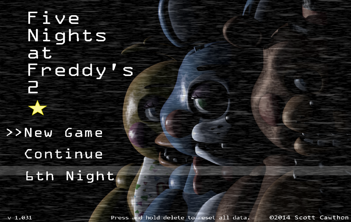 A little menu UI I wanted to make for FNAF if it ever had a complete  collection thingy? PART 2!! (New renders used linked below!) :  r/fivenightsatfreddys