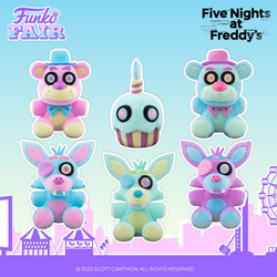  Funko FNAF Spring Pastel Colorway Plush Set of 5