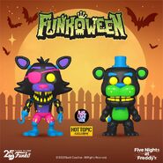 Blacklight Glow Funko Pop! Promo image