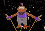 The unused orange Frog.