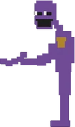 William Afton as he rarely appears during the SAVETHEM minigame.