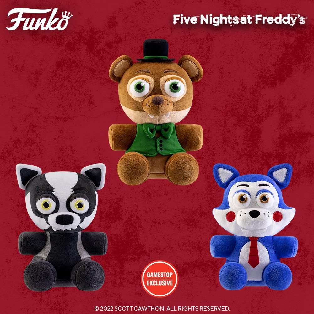  Funko Plush: Five Nights at Freddy's (FNAF) Pizza Plex-Glamrock  Freddy Fazbear - FNAF Pizza Simulator - Collectible Soft Plush - Birthday  Gift Idea - Official Merchandise - Stuffed : Funko