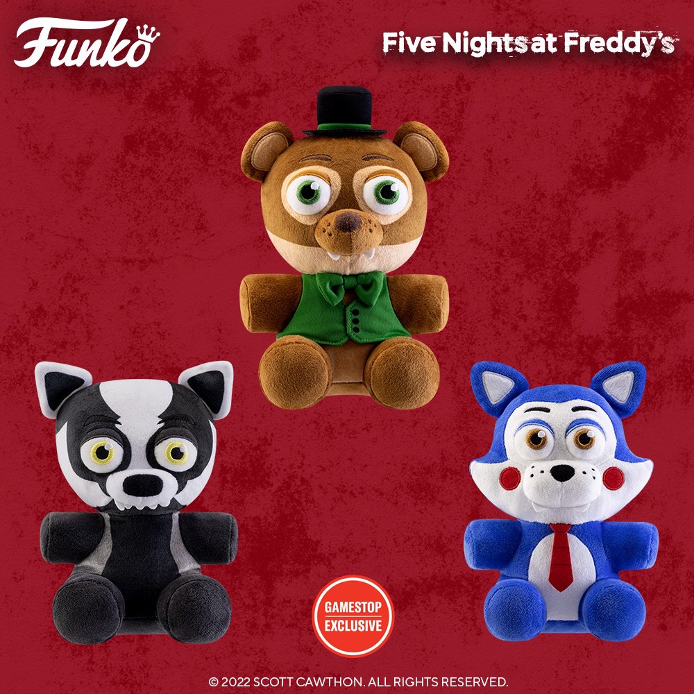  Funko Five Nights at Freddy's Fazbear Fanverse Blake The Badger  Exclusive Plush Figure : Toys & Games