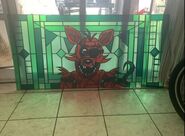 Foxy stained glass.