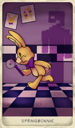 Spring Bonnie Collectable Card