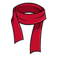 Stone's Scarf sticker.