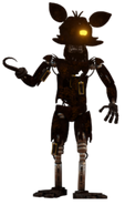 Model Burnt Foxy'ego w FNaF VR:HW.